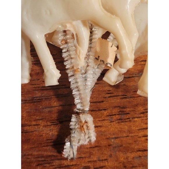 9 Vtg NOS Japan Mini 1.5" Celluloid REINDEER HTF XMAS Pipe Cleaner Picks 1940s - Picture 9 of 16